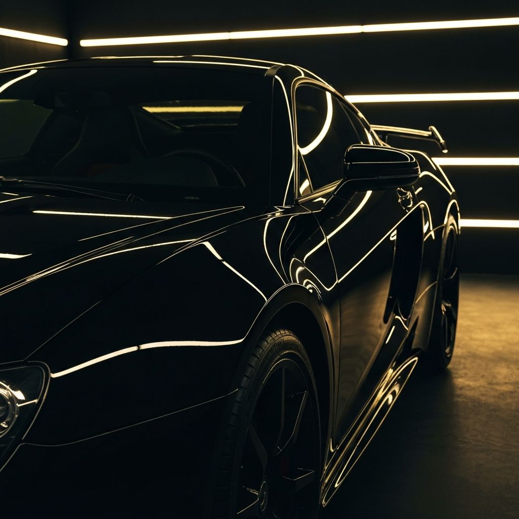 Vehiculo con acabado premium